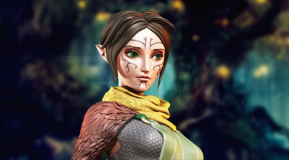 ForgeGabi's tweet photo. We just made Merrill model!
Right now it's preparing for print. It's gonna be fantastic! Thank you all for inspiration and support❤️

And blood magic. Blood magic everywhere...
#dragonage @BioMarkDarrah #bioware   #elf #3Dprinting #zbrush https://t.co/saIuKeif7n