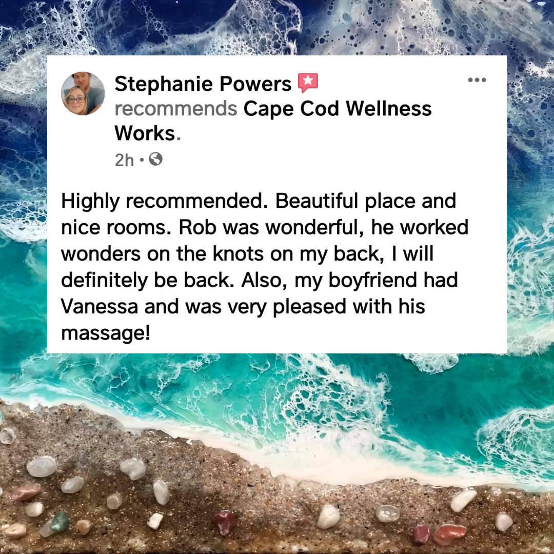 CCWellnessWorks's tweet image. 🌟      ⭐      🌟     ⭐      🌟

Yet Another 5 Star Review! 

⭐      🌟      ⭐      🌟     ⭐

👐Schedule YOUR Appointment to Experience for Yourself What Everyone is Talking About⤵️

📱508-963-1486

📧Info@CapeCodWellnessWorks.com 

💻ow.ly/bMIM30rWLJU