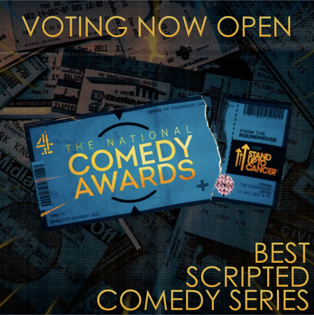 bigtalk's tweet photo. We're thrilled that #BackC4 has been nominated in the 'Best Scripted Comedy Series' category at the National Comedy Awards 2021! Congratulations to the whole team.

Voting is open to the public, and you can vote now at: https://t.co/cJvBDd23LU https://t.co/KMHH0xB4De