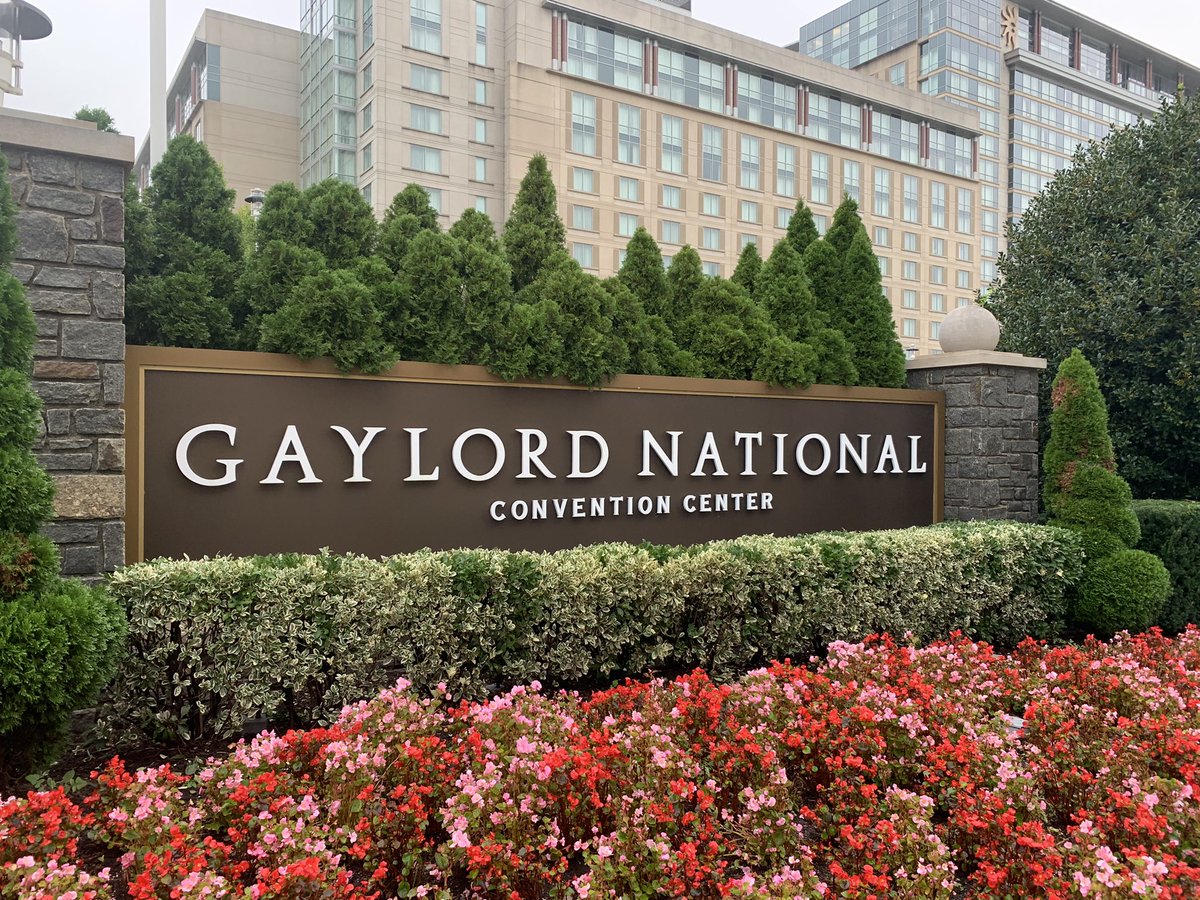 Kristi_Chestnut's tweet photo. Enjoying the sights at #AHCANCAL21 at National Harbor. Great to be back at an in-person event! Missed seeing everyone! https://t.co/PE32ahLE4X