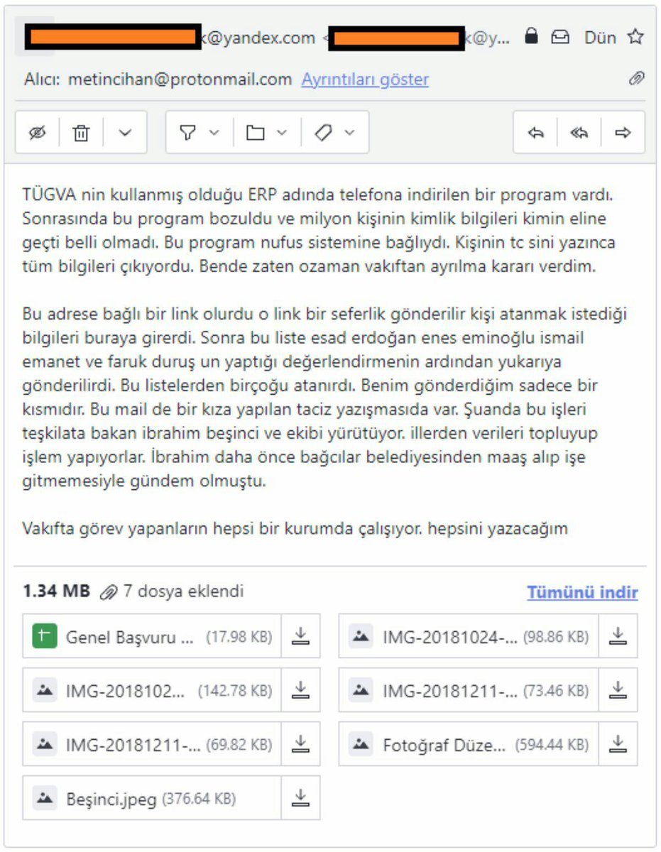 kacsaatolduson's tweet photo. Bilal Erdoğan'nın TÜGVA'sının 'paralel devlet yapılanması' kurduğu anlaşılalı birkaç saat oldu https://t.co/N6WYOodFjZ