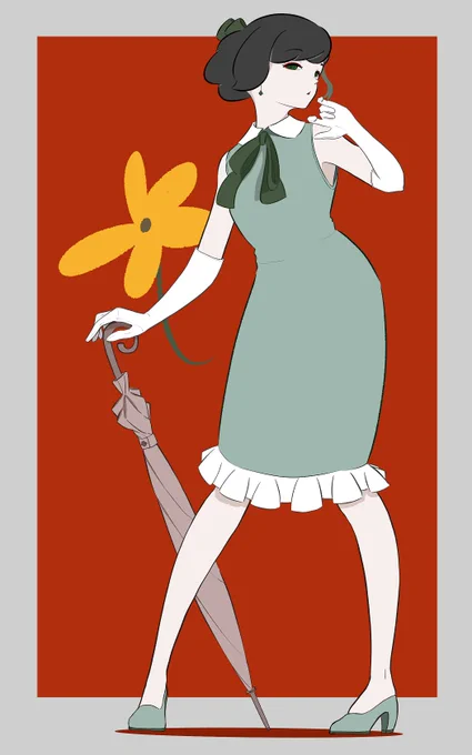 #秋の創作クラスタフォロー祭り 
#絵描きさんと繫がりたい 

ふと目に留まってしまう女の子。よろしくおねがいいたします。 