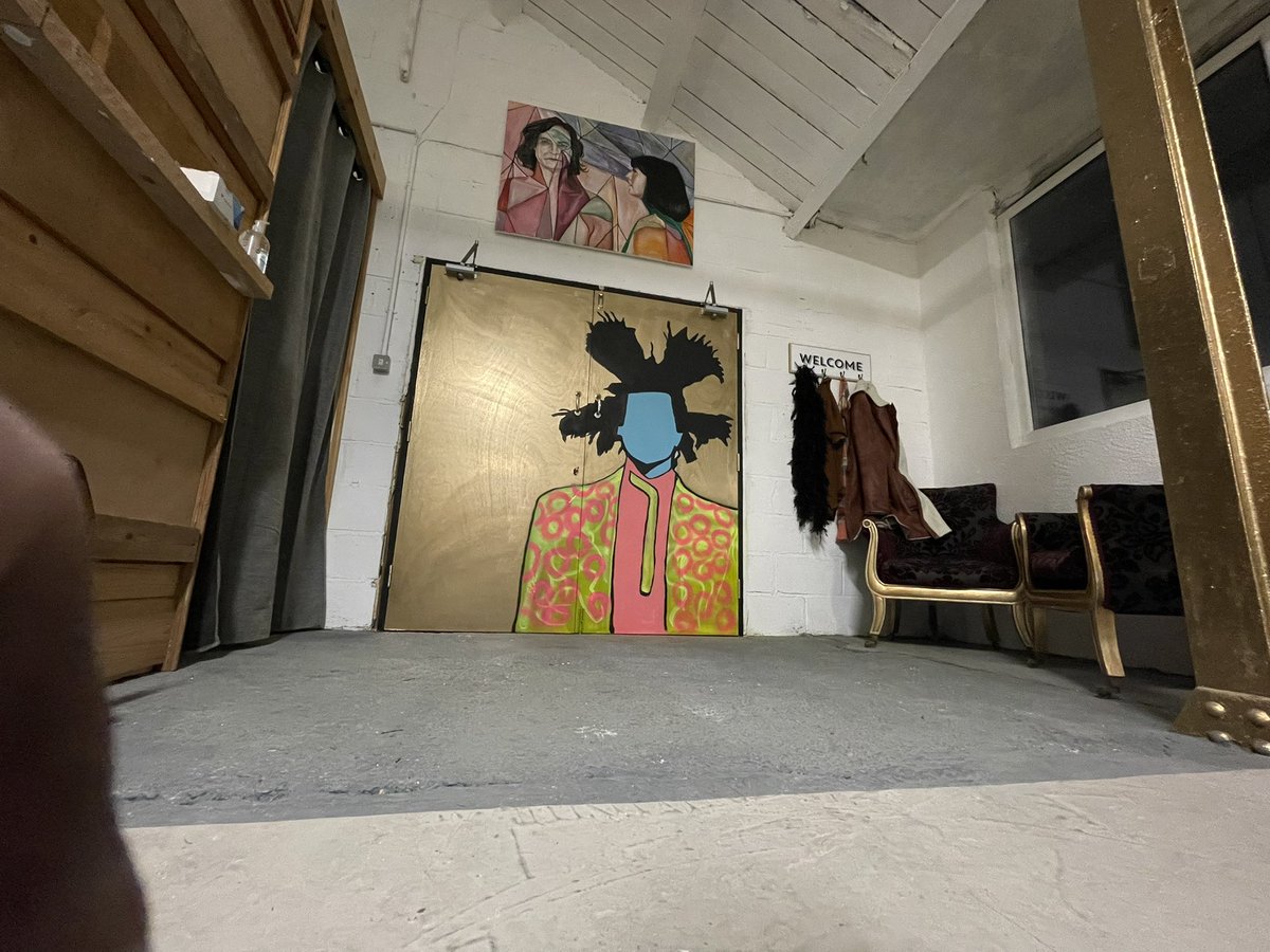 Painted the studio doors. Much better now. #basque  #thelittleknownstudio