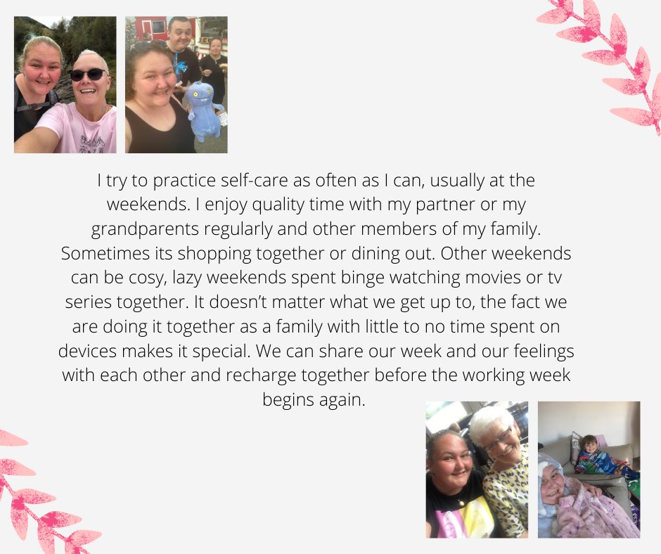 RLPcraftykids's tweet photo. What do the RLP Crafty Kids staff do for #selfcare?
Next up we have Jamie - check out what her idea of self care is.
#devicefree
#relax
#family https://t.co/coLrbBr7FO