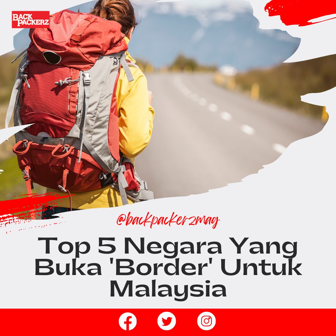 backpackerzmag's tweet photo. Ini min hendak kongsi sedikit antara top 5 negara yang menerima pelancong dari Malaysia.
Have a safe travel dan merancang dengan selamat! Jangan lupa untuk ikuti SOP yang telah ditetapkan๐
#BackpackerzMag
#BackpackerzDigital
#Infografik https://t.co/K7nNRzFHwG