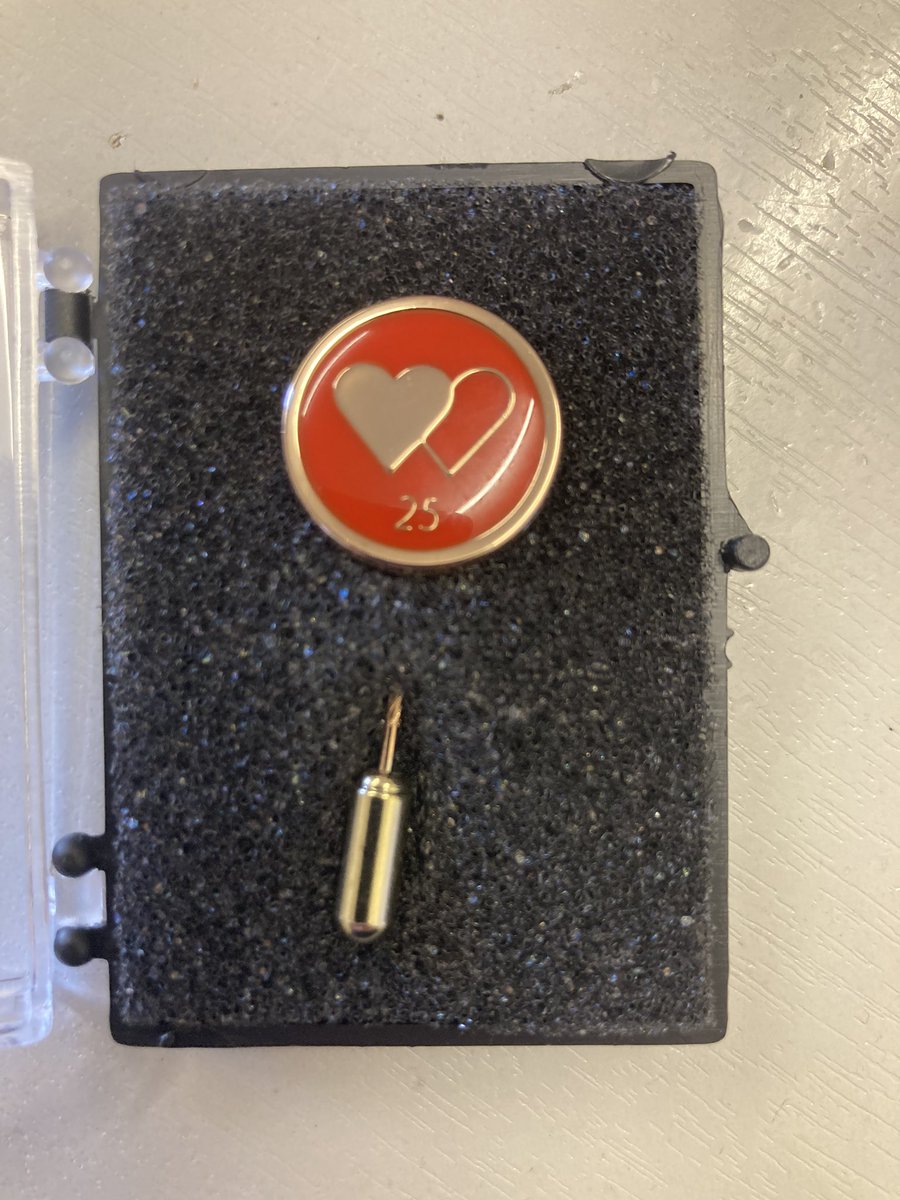 Super proud to receive this today <a href="/GiveBloodNHS/">NHS Blood Donation 🩸🩹</a> <a href="/givebloodwales/">Welsh Blood Service</a>