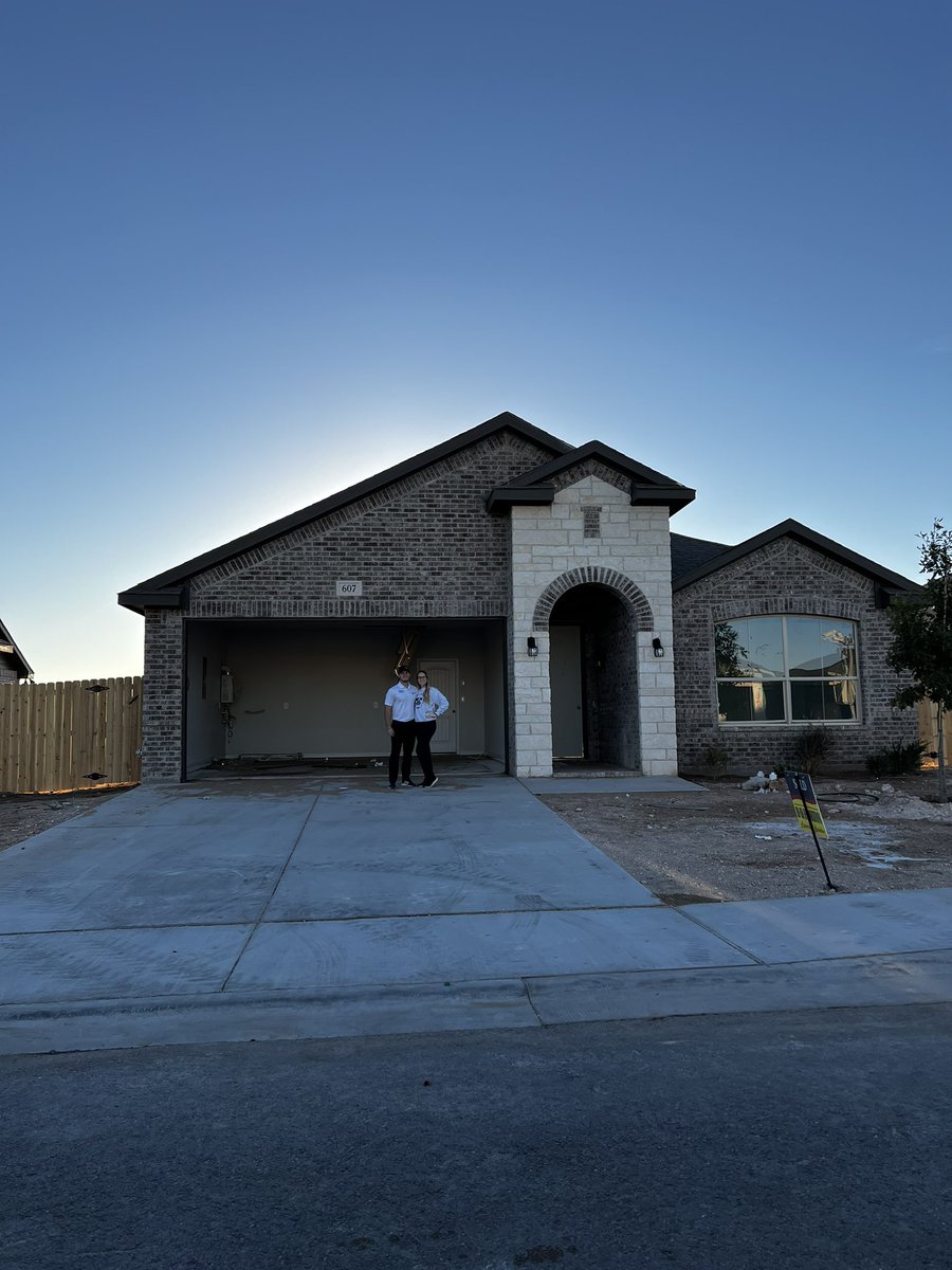 oh yeah so we are building a house, it’s nearly done. Keeping the old one as a rent house, couldn’t be more excited for the future with my wife