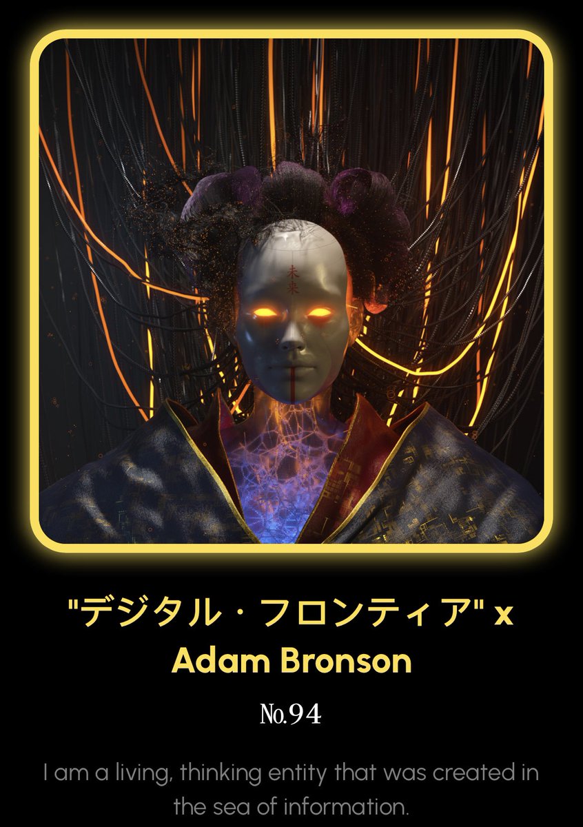 geishaproject's tweet photo. Last collaboration artwork is Geisha by @AdamBronson95 and it makes you want to watch at it for a long time.
Available tonight! #geishasquad https://t.co/bCJ03s1sp7