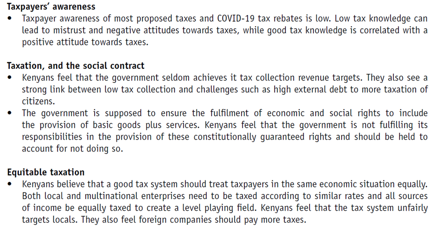 TifaResearch's tweet photo. National Tax Outlook Survey Report   

 #TaxOutlookSurveyKE https://t.co/uymbg3Tg1T