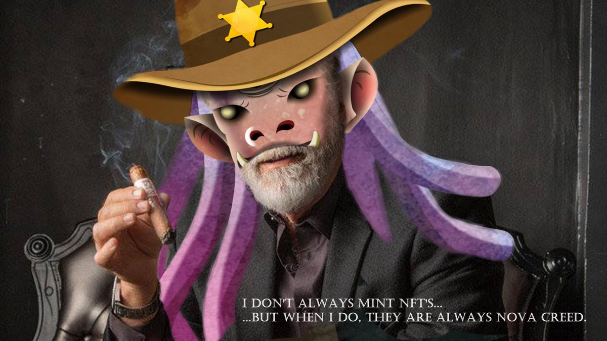 NovaCreedNFT's tweet photo. Loving this meme created by one of our community...๐
Cheers @Brandon77981968 we appreciate you!
#NovaCreed #TheCommunityIsAll #NFTs https://t.co/UByPkTGGC7