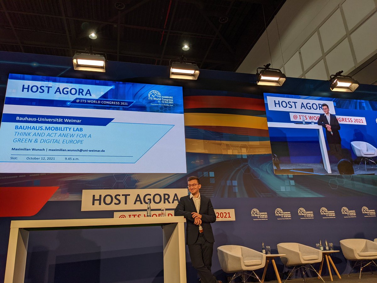 bauhauslab's tweet photo. We present #Thuringian ideas and initiatives on the #European #EUGreenDeal and #DigitalEU at @ITSHamburg2021 on the Germany Stage in Hall B4 https://t.co/xqG5abHiaS