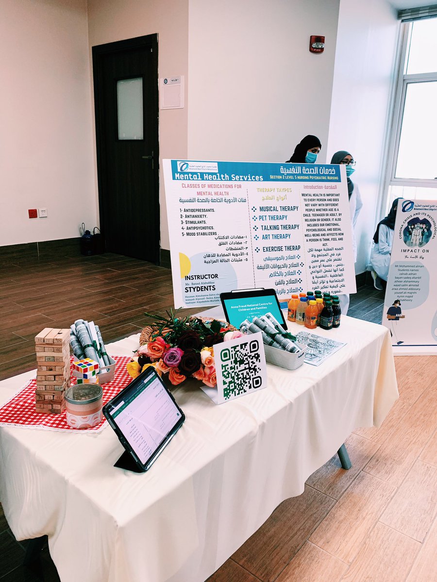 7jn_2000's tweet photo. OUR MENTAL HEALTH BOOTH👥.     #كلية_محمد_المانع https://t.co/2muaLOhglF