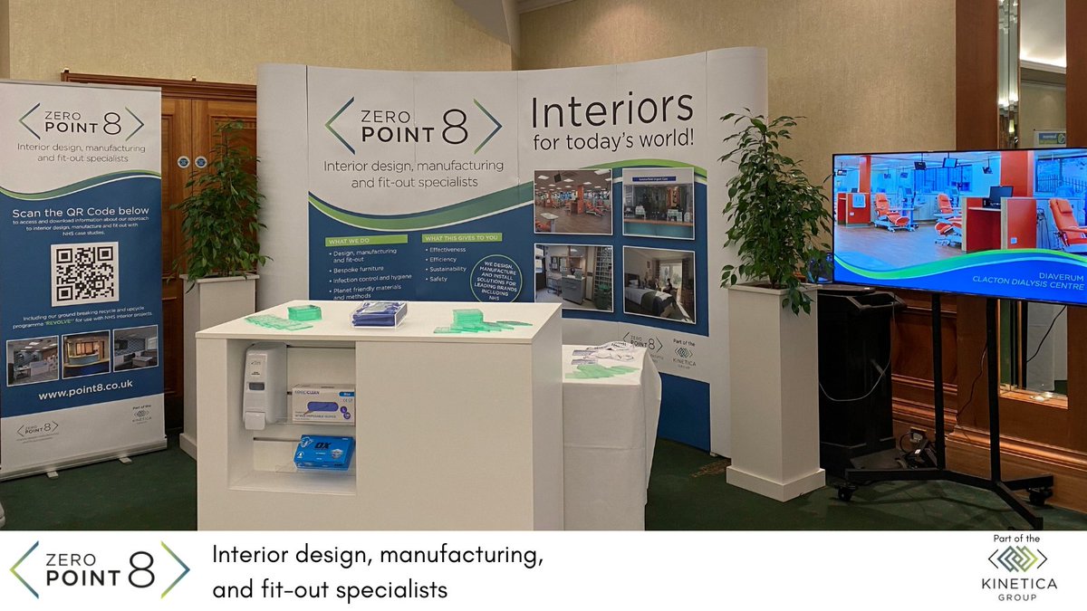 All ready to go at The Healthcare Facilities Management Conference 2021, at the National Conference Centre in #Birmingham. @knowlex #conference #HFM21 #NHS #healthcare