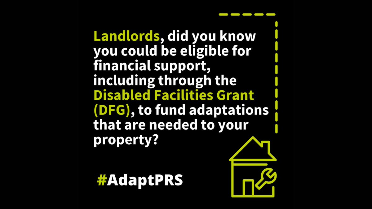 NRLAssociation's tweet photo. What is a Disabled Facilities Grant?
Check out our latest Q&A on property #adaptations on the blog: https://t.co/jd0tVbgWqq #landlords #AdaptPRS #property https://t.co/dlDHoHp8uW