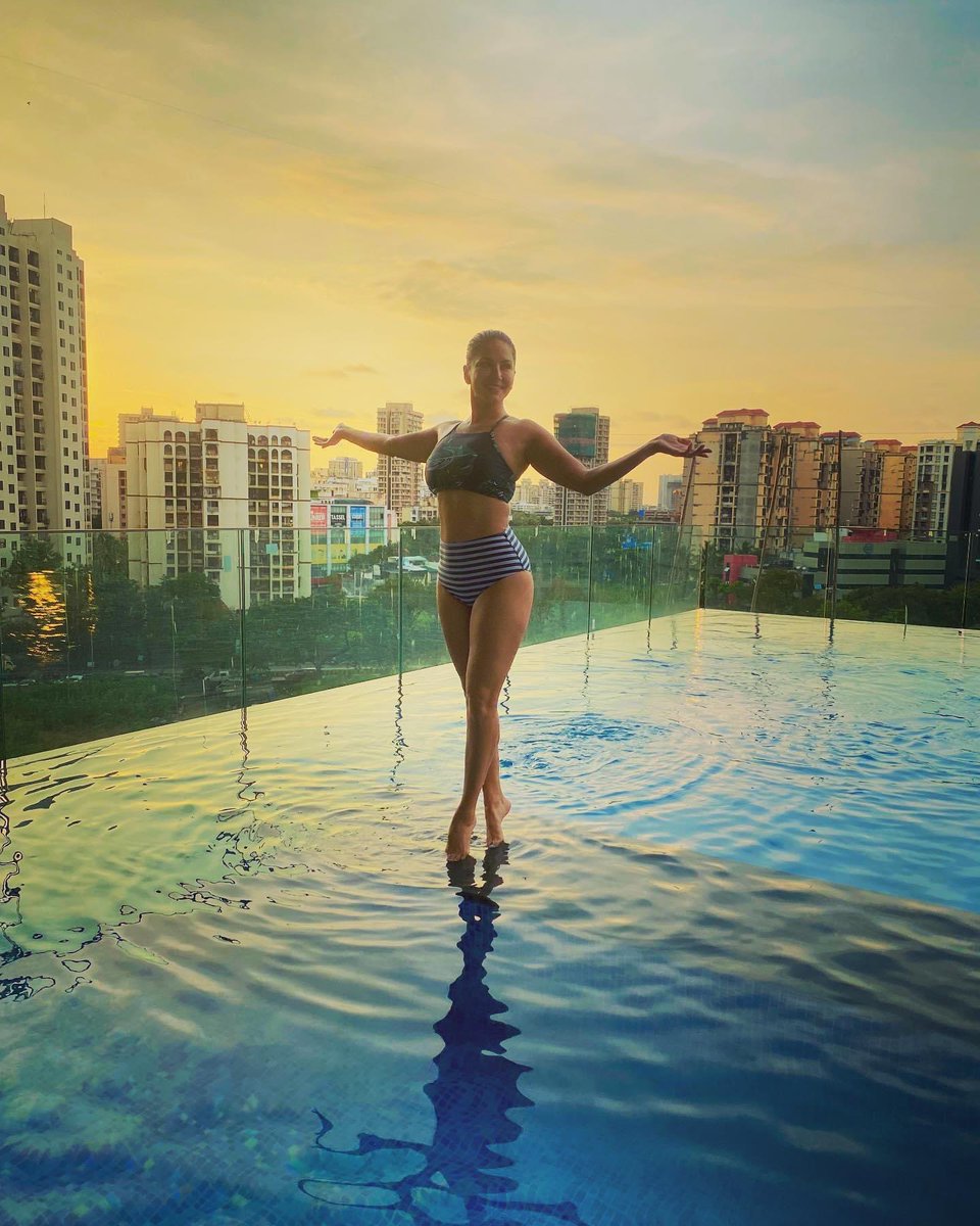 And let Mumbai nice weather begin! Feeling blessed to have a piece of heaven right in our home!