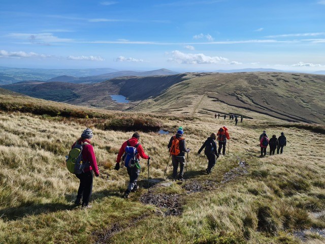 bearingpoint_ie's tweet photo. On Sunday, a team from our BearingPoint Ireland office climbed Lugnaquilla, the highest peak in Leinster, in aid of our charity partner  @CRYIre Thanks to everyone who supported #teambearingpoint and helped to raise over €4,000 for #CRY. #BearingPointIreland https://t.co/45hBUnQYwn