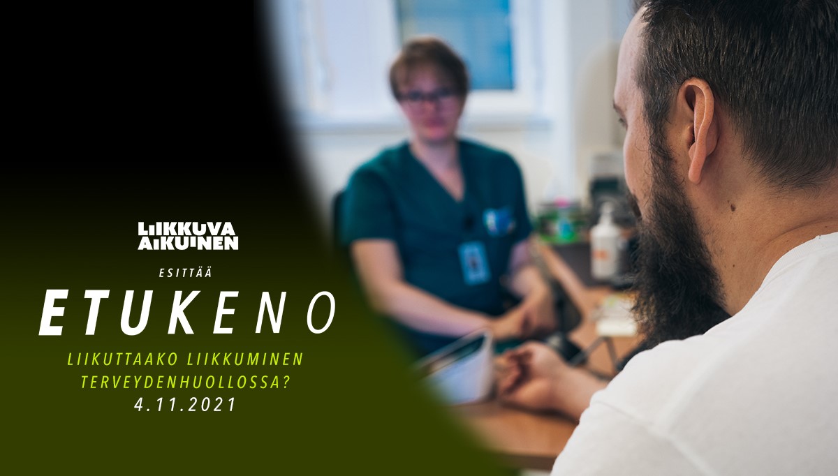 liikkuvaaikuine's tweet photo. Miksi liikkuminen ei tunnu kiinnostavan terveydenhuoltoa? Vastauksia ja ratkaisuja tarjoaa maksuton Etukeno – Liikuttaako liikkuminen terveydenhuollossa? -verkkotapahtuma to 4.11. klo 10–11.30. Lisätiedot ja ilmoittautuminen: https://t.co/xsRbKaZ53d
#liikuntaneuvonta #etukeno https://t.co/s4g938tR6N