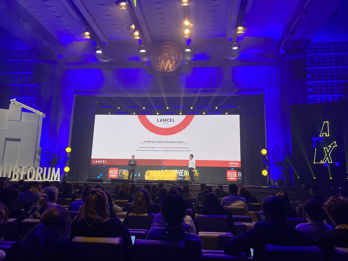 An interesting conversation around digitalisation in the premium customer journey at Lancel this morning at the @hubforum with Elisa Piano and <a href="/louisChatriot/">Louis Chatriot</a>.

#DigitalTransformation #hubforum #nexteconomy