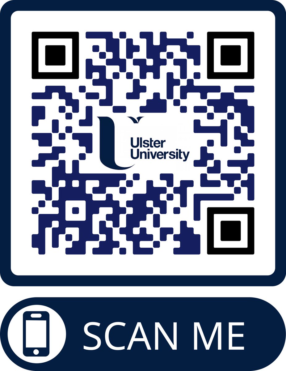 UlsterFlexEd's tweet photo. #SchoolPartnerships Quick access for new Schools Outreach Academy Pupils can scan this code on their phones or tablets for direct access to all courses https://t.co/9i3ZovYyuP