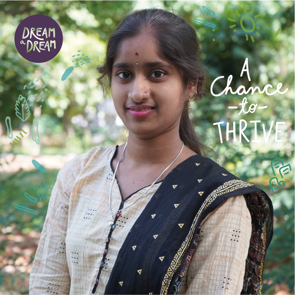 DreamADreamInd's tweet photo. Nikitha helped her teachers conduct an awareness drive at the start of COVID-19. Read her inspiring story here - https://t.co/tjPNxG7Y3C
This #DaanUtsav we invite you to support us to ensure young people can #buildbackdifferent and have #chancetothrive
https://t.co/g5oNpDe5rv https://t.co/J8ZbeTkWEs