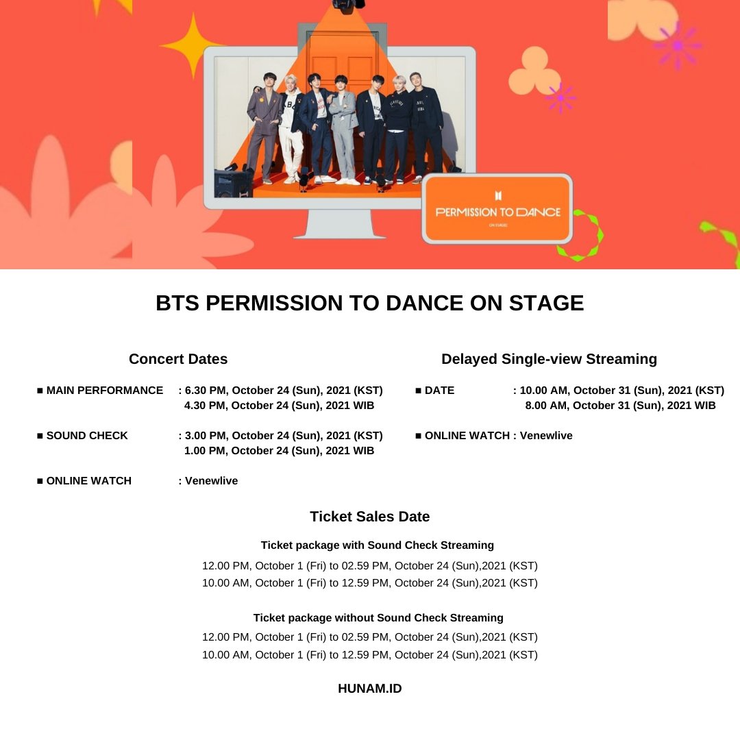 IdHunam's tweet photo. OPEN ORDER BTS PTD Concert online

Detail price &amp; Order via DM!

Sharing screen Multiview + Sound Check ticket harga hanya IDR 200k-an aja order klik link >> https://t.co/tGoP6PpVYx

#PermissiontoDance #PermissionToDanceOnStage #BTS #army #indomy #concert #onlineconcert #hunamid https://t.co/kHgNyUgf64