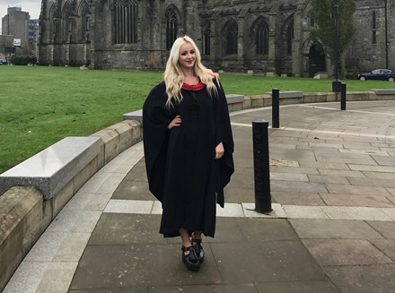 UniWestScotland's tweet image. ✨ Spotlight on @SchoolCEPS ✨

Read UWS graduate Constance Farrell’s inspiring story. Constance originally studied Adult Nursing at UWS and then went on to complete our MSc Advanced Computing technologies programme 🙌 bit.ly/39P6YlG    

#WomenInSTEM #AdaLovelaceDay2021