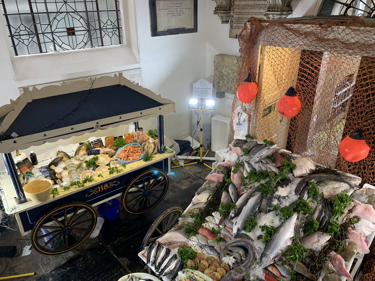 Our Fish Harvest was a wonderful occasion on Sunday, two years after the last one. Thanks to Father Andrew from <a href="/MargaretPattens/">St Margaret Pattens</a> for leading our worship and <a href="/SeraphimConsort/">Seraphim</a> for singing.