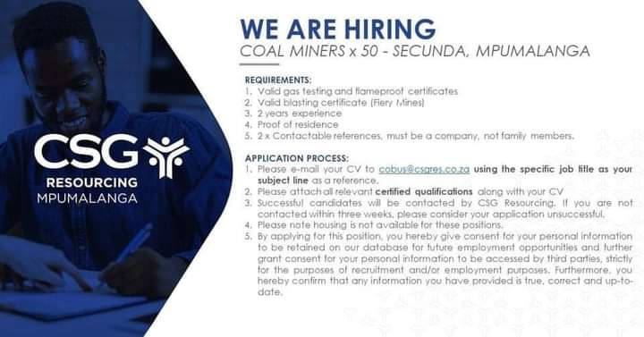 MetjahTebogo's tweet photo. Job vacancies ❗❗ 
Please retweet 🙌🙌 https://t.co/9ETkukNytJ