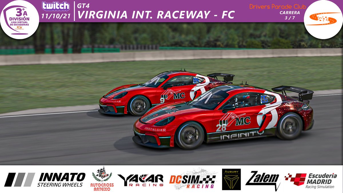 📸LVE - 3ª DIVISIÓN A📸

Aquí os dejamos con las fotos más espectaculares de la carrera realizadas por nuestro fotógrafo oficial a pie de pista.

📍Virginia
📆11/10/2021