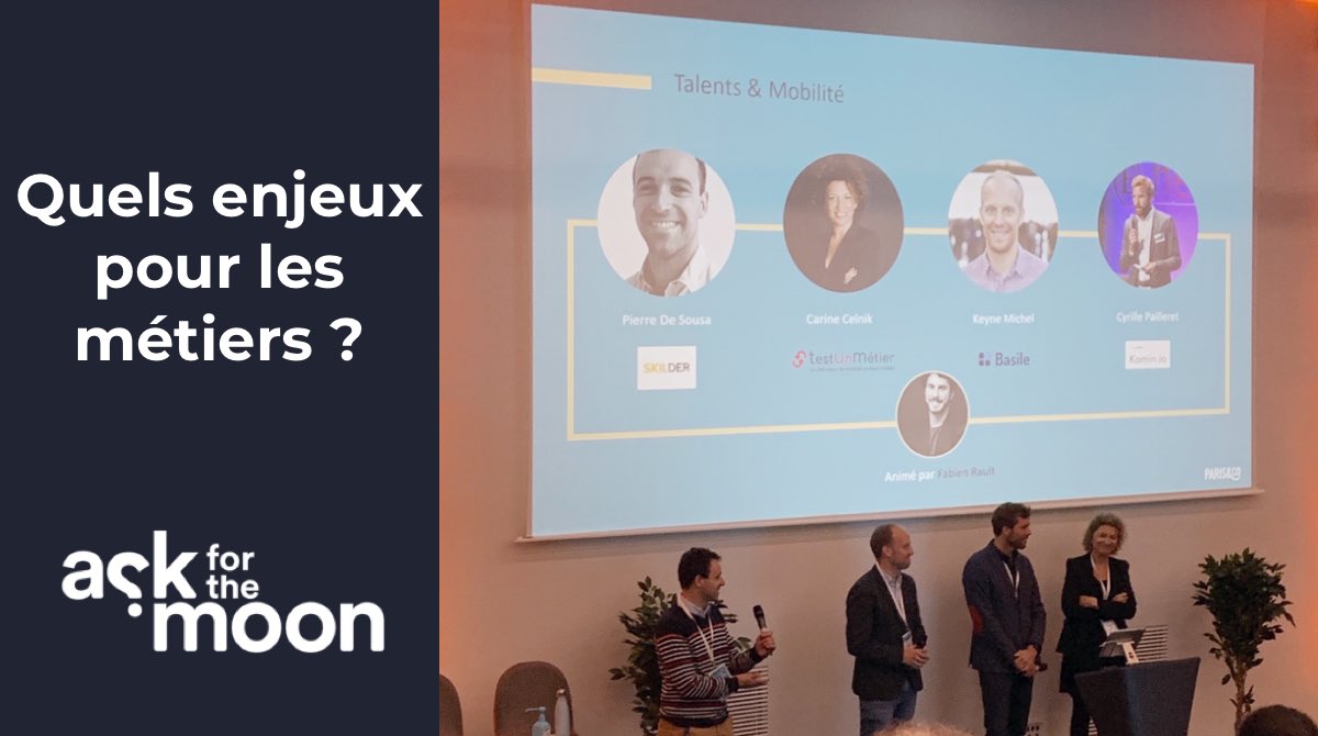 ask4themoon's tweet photo. Au salon #OctobRHe, on suit le parcours de “Sacha”, candidat•e, nouvel arrivé•e, et enfin formé•e - quels sont ses enjeux aujourd’hui? Les startups répondent. Nous ? On permet à Sacha de demander la lune ⸮🌖 https://t.co/MSUmNxIglz