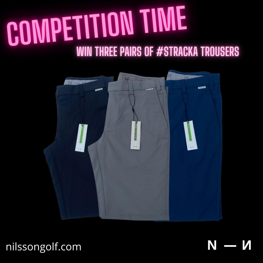 Competition!

Why would you not want to celebrate #Stracka stock landing at HQ when the whole 🌎 is having transport issues! 

To win 3️⃣ pairs simply RT/share this post then head over to nilssongolf.com to subscribe #GoodLuck 🍀 

*Close 1st Nov