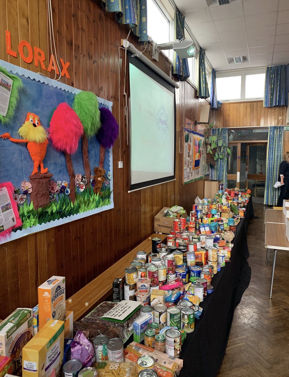 Framework_HA's tweet photo. Thank you so much to our friends at @Brooksidesch for collecting so much food and delivering it to our London Road service, all as part of their Harvest Festival celebrations. It has already been put to great use and everyone in our service was so grateful! You guys are amazing! https://t.co/zpb7fcjVJd