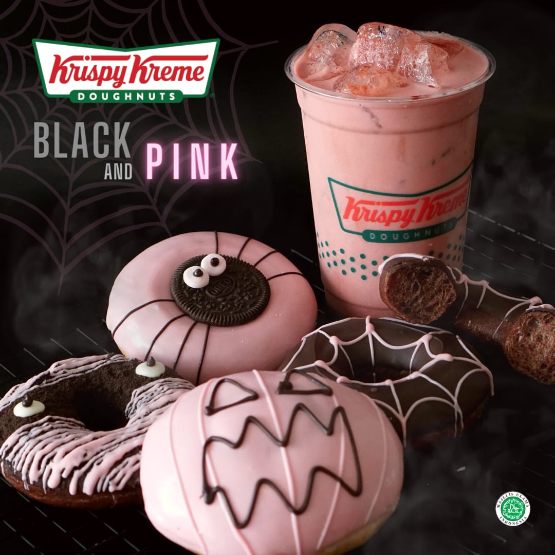 Try Krispy Kreme Black and Pink doughnuts special Halloween edition 🎃👻🕷️🕸️ available at Krispy Kreme store MARGOCITY ☠️🍩

#margocity
#KrispyKremeDoughnut #krispykreme #BlackAndPink #BlackPink #Halloween #pumpkin #scary #krispyskreme #doughnut
#outofthebox.