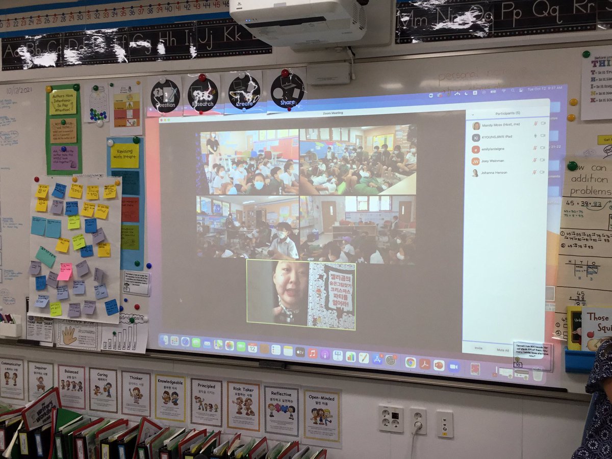 As Grade 2 have been working through the writing process, learning about revising and editing, we were so lucky to Zoom with a Mom from our class who is a real life Book Editor!!! And connect it to our UOS about goods and services in our community!!! <a href="/SJA_Jeju/">SJA Jeju</a> #integration