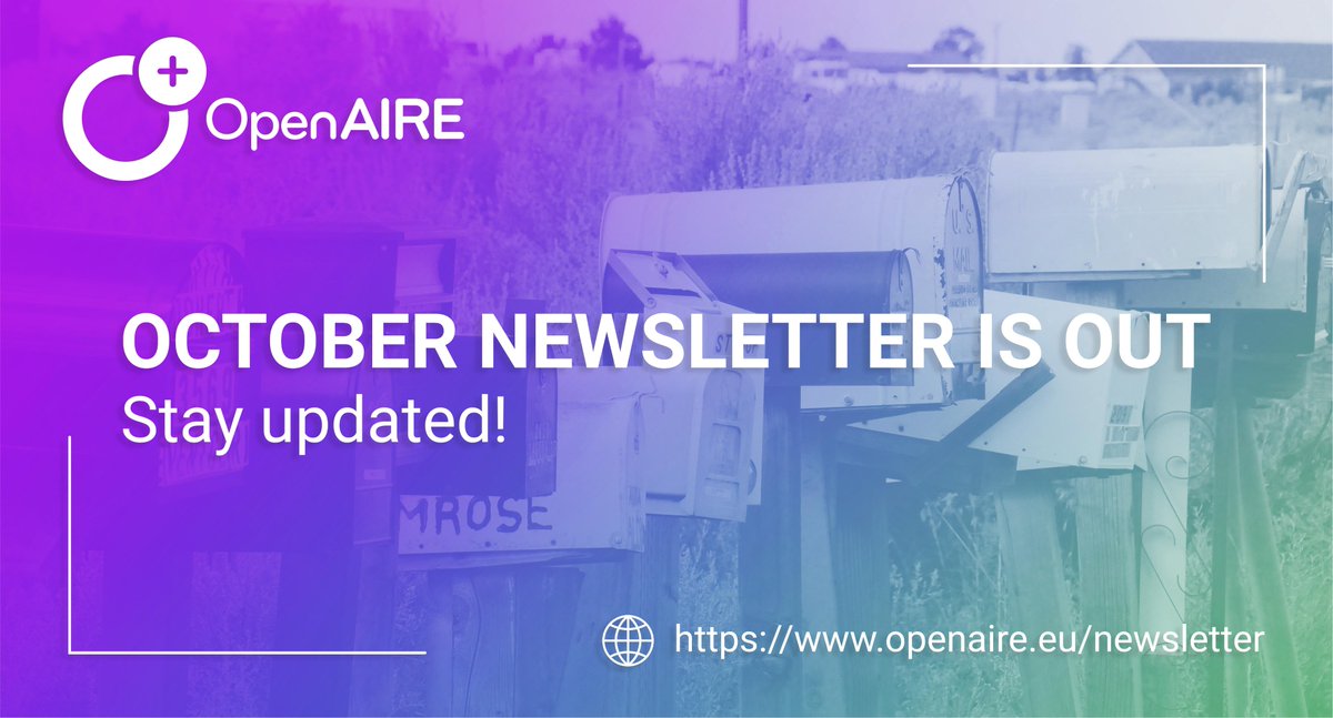 OpenAIRE tweet media