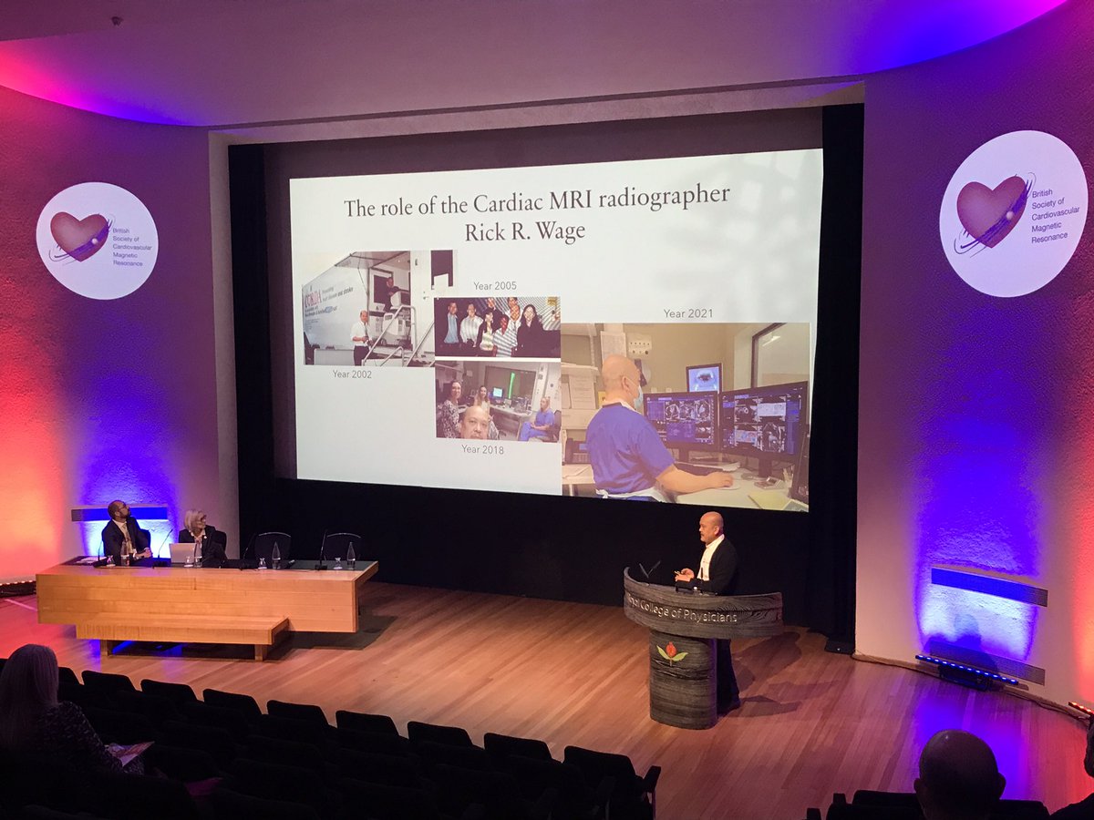 It’s the BSCMR radiographer session chaired by @bennybristol and Jane Francis. Up first is Rick Wage with top tips for CMR. #BSCMR2021 #WhyCMR