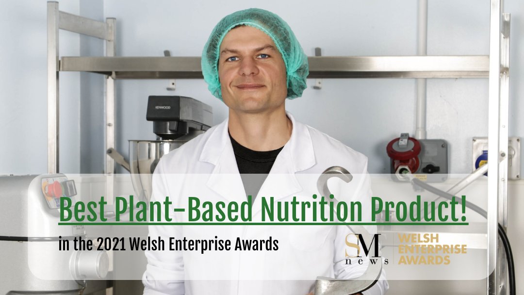 Today we’re very pleased to announce that Human Food have been named 'Best Plant-Based Nutrition Product' at this years Welsh Enterprise Awards.