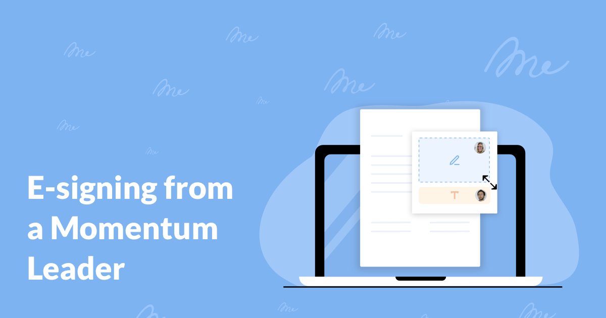 SignRequest's tweet image. SignRequest is a recognized market leader, with five-star ratings for quick setup, ease of use, and reliability. Find out how SignRequest earned a G2 Momentum Leader nod in the e-signature category: 
bit.ly/3AsLV3m #esignatures #momentumleader #signrequest