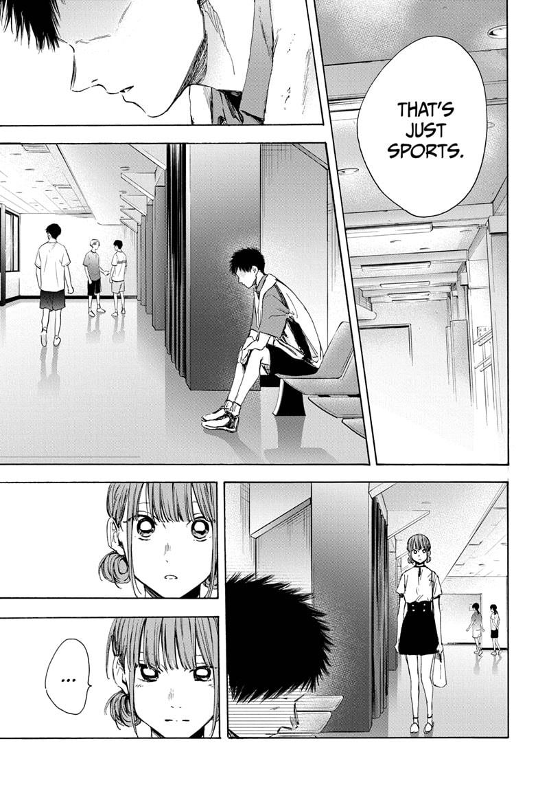 Nerisia on Twitter: "Blue Box chapter 24 See Taiki like that after his  defeat vs Yusa makes me a little sad but happy at the same time I don't  know how to