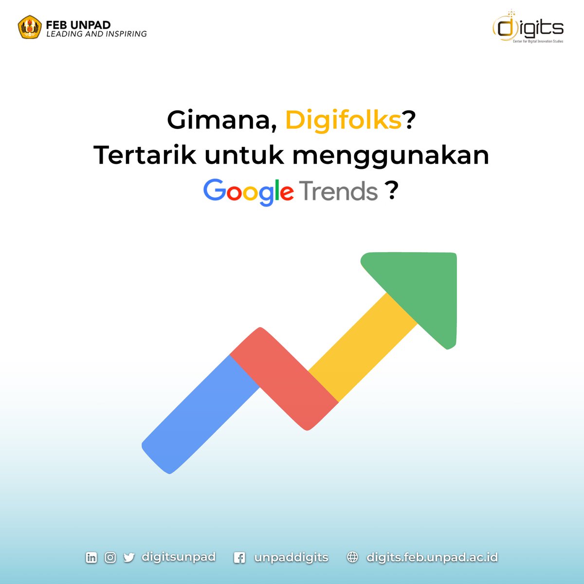 digitsunpad's tweet photo. Yuk simak utas ini untuk mengetahui manfaat dan cara menggunakan Google Trends yaa!!🤩✨

Contact Us:
📥 digits.feb@unpad.ac.id
🖥 https://t.co/ylk7enEyLS

#Digitsunpad #digits #unpad #google #googletrends #trend #website #internet #unpad2021 https://t.co/Cq77qvB6nV