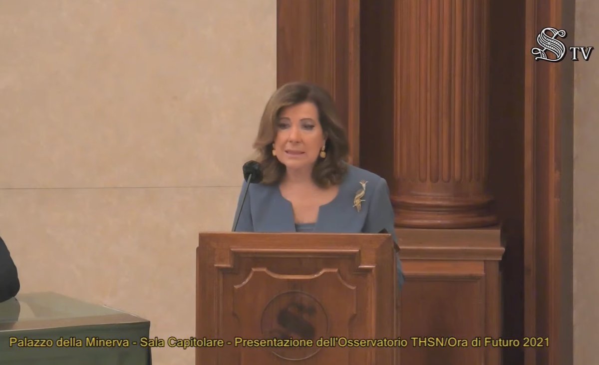 La presentazione di #OraDiFuturo di <a href="/GeneraliItalia/">GENERALI ITALIA</a> si apre col saluto del Presidente del Senato della Repubblica Maria Elisabetta Alberti Casellati
#THSN4Families