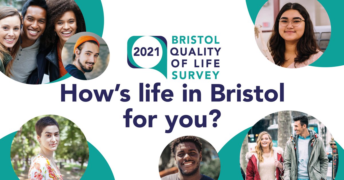 Bristol City Council (@bristolcouncil) on Twitter photo Are you aged 16-24? Tell us about Bristol life for you in the #QualityofLife survey. Views from your age group help inform city decisions but you are under-represented in responses we receive.
Complete online
smartsurvey.co.uk/s/qol-21
Paper copies are available - qol@bristol.gov.uk Are you aged 16-24? Tell us about Bristol life for you in the #QualityofLife survey. Views from your age group help inform city decisions but you are under-represented in responses we receive.
Complete online
smartsurvey.co.uk/s/qol-21
Paper copies are available - qol@bristol.gov.uk