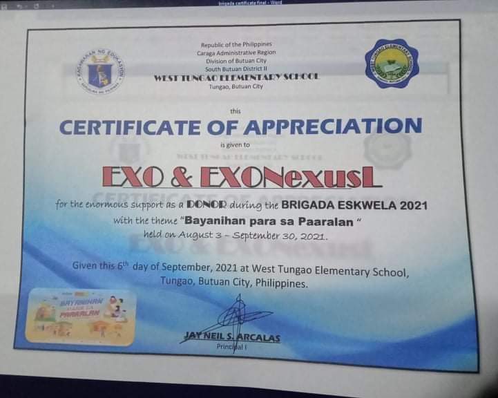 EXOnexuss's tweet photo. The first charity project of @EXO_NexusL is successful and we in our team will continue this project until it will completed. In behalf of our team we are so thankful to all the donors who donated and supported our project.Cos we believed that "Youth are the hope of our nation". https://t.co/uMBUmMCnbp