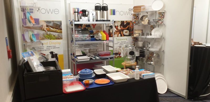All set up and ready to go!!
Come and visit us today and tomorrow <a href="/LACA_UK/">The School Food People</a>  main event stand P1, looking forward to seeing you all #creativecatering #cateringequipment #exhibition #LACAME