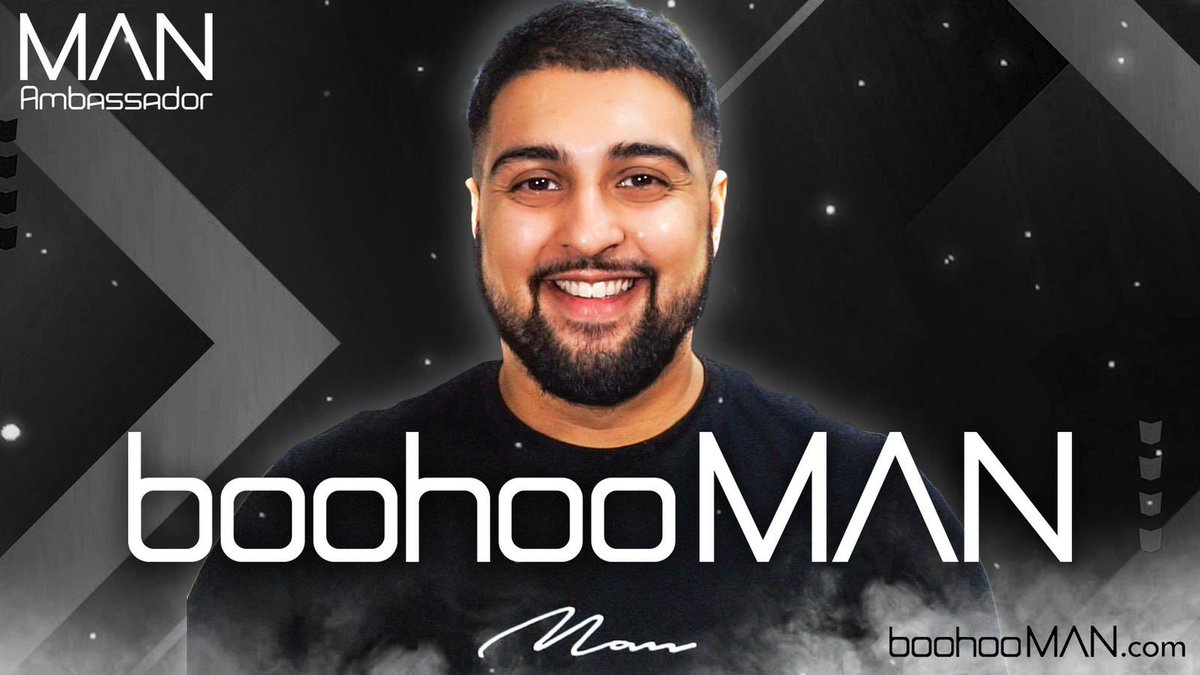 Delighted to announce I'm now a brand ambassador for one of UK's biggest brands <a href="/boohooMAN/">boohooMAN</a> - looking forward to working together and also providing discounts, giveaways &amp; creating content together for you all! Now go and get that 💧 from boohooman.app.link/y9KVlnFygkb