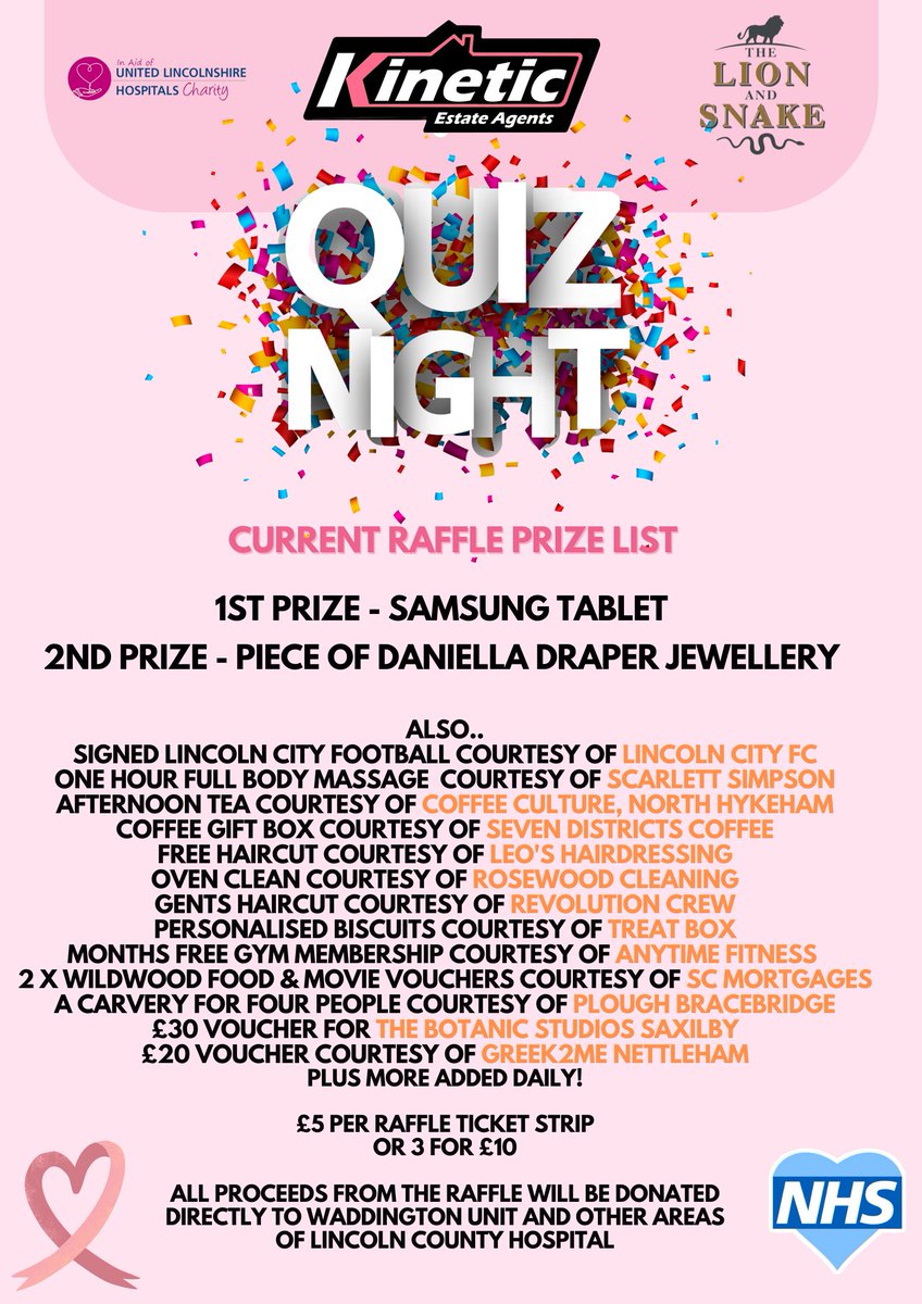KineticEA's tweet photo. Only 12 Days to go till our Quiz Night in aid of @ULH_Charity &amp; @HaemoncW 

Quiz, Food, Live Singer, and a lorry load of raffle prizes on offer. Would love to see some local twitter celebs there! @AndyPearson68 @GOATangent @StreetsHeaver @LN_STU @WillTaylorr_92 @ChrisMoyses https://t.co/seiHEL9t4q