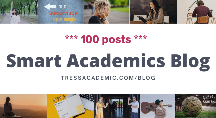 TressAcademic's tweet photo. #SmartAcademicsBlog100:
Today, we celebrate ๐ฅณ post no. 100 on the #SmartAcademicsBlog !
Join our party and send us a picture! ๐
#academictwitter #academiclife #phdife #academic #academics #PhD #tressacademicbags @AcademicChatter #ecrchat #phdjourney #blogging #Blogs https://t.co/vtObJZYkdD