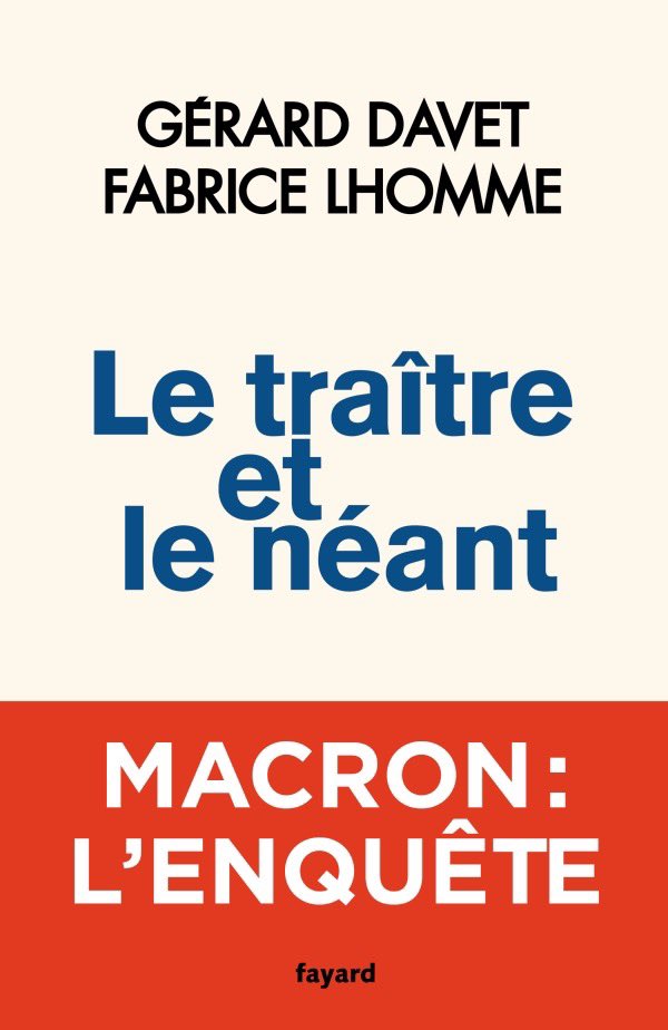 aallard29's tweet photo. On voit tous les macronistes choqués du livre de Lhomme et Davet. Mais je vois un rapprochement avec Le Grand manipulateur de @marcendeweld. Pour moi ces deux enquêtes distinctes montrent la vraie personnalité de #Macron.
Trahison, manipulation, tout ce qui ressort de ces 5 ans. https://t.co/7eNllOxvJu