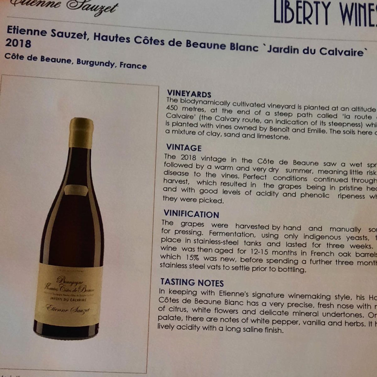 Mark &amp; Hannah were invited by @Ellywinowen to The Old Garage for a wine tasting and talk by David Gleave; Liberty Wines, covering a varied selection of delicious French wines. They said it was such an informative &amp; fun evening - continuous professional development at its best! 👏🏼