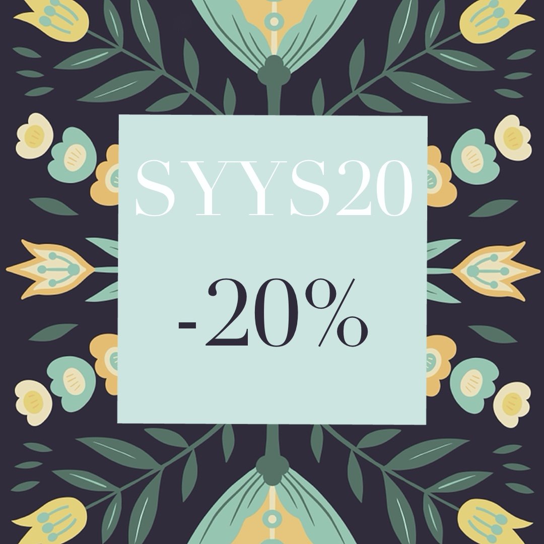sointudesign's tweet photo. 20% alennus koodilla SYYS20 koko valikoimasta, myös outlet- tuotteista 18.10.2021 saakka! 🍂

https://t.co/mGRtJlk2gU

Tervetuloa edullisten löytöjen puotiin! 

#ale #alekoodi #alennus #joulukortit #joululahjat #syysale https://t.co/VYMAJjKgKy